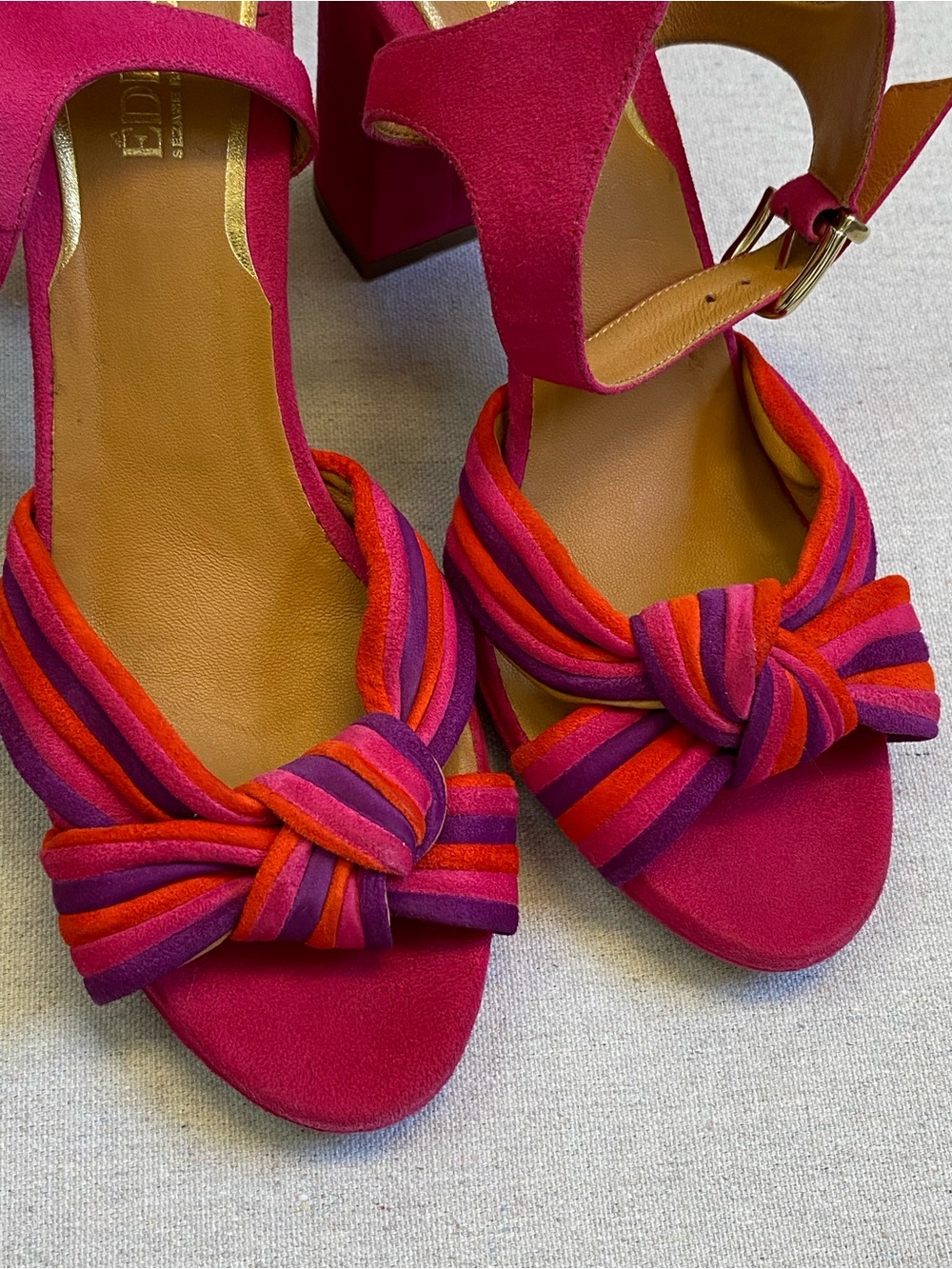 Sezane Editions Carmela High Sandals Size 39 - Picture 3 of 11
